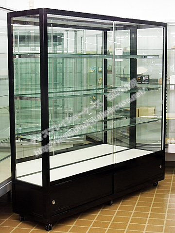 ハヤノ エクシード 立ケース ブラック RD-170510-1-1773 | ガラスショーケースの制作・通販なら石山製作所