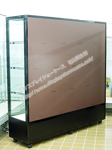 ハヤノ エクシード 立ケース ブラック RD-170510-1-1773 | ガラスショーケースの制作・通販なら石山製作所