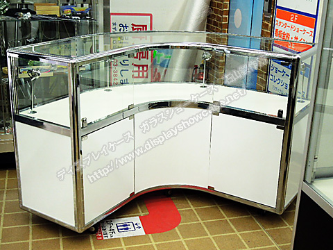 日本アルミ ゼガロ R型ケース クローム RD-180116-4-1425 | ガラス 