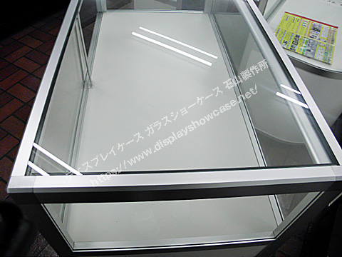 ハヤノ エクシード カウンターケース シルバー RD-200918-3-2812 | ガラスショーケースの制作・通販なら石山製作所