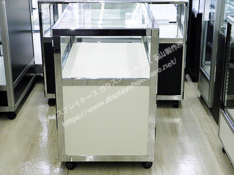 ハヤノ エクシード カウンターケース クローム RD-200907-3-3669 | ガラスショーケースの制作・通販なら石山製作所