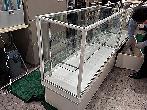 0163 標準型ショーケース 平ケース